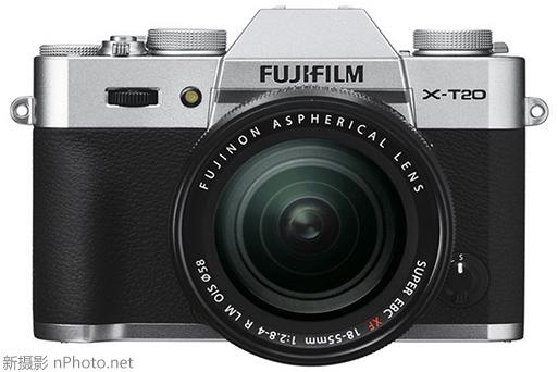 富士X-T20首曝机身规格:2400万像素配备触摸