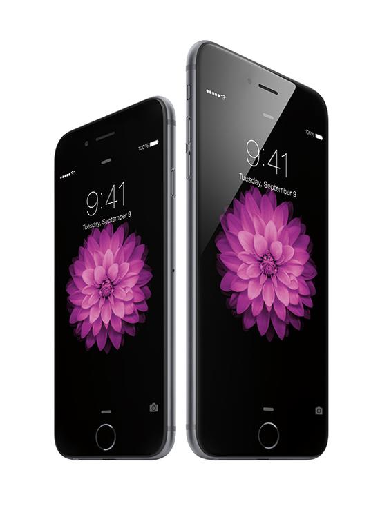 iPhone6 手机系列（引自苹果）