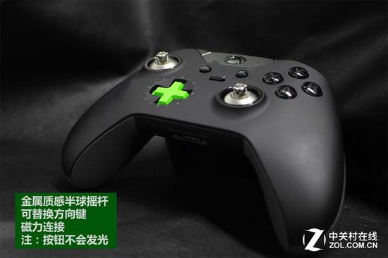　　XBOX 精英版手柄（正面配件拆除）
