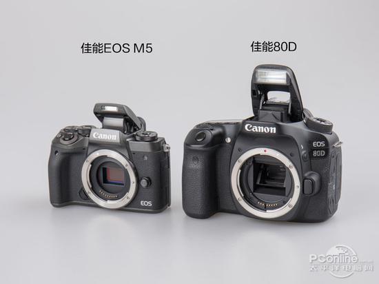 佳能80D与EOS M5对比评测