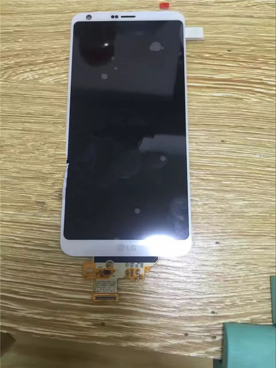网友曝光LG G6正面面板