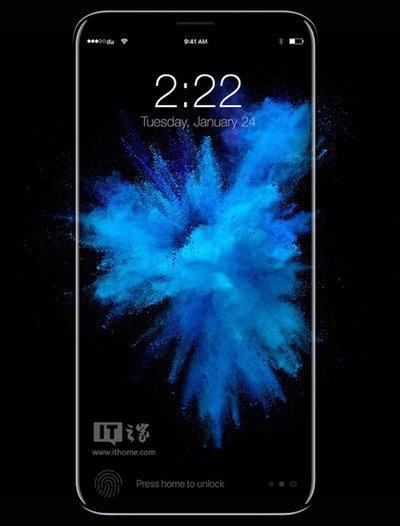 ▲苹果iPhone8概念图,图片与文章无关