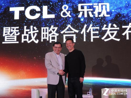 　　TCL与乐视未来将实现在内容和系统上的全面融合