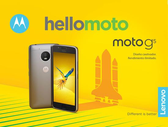 Moto G5宣传海报(图片引自VB)