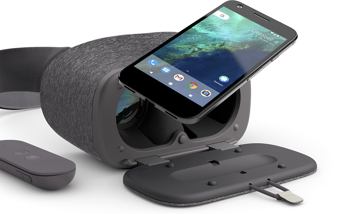 （Google Daydream View VR 设备）