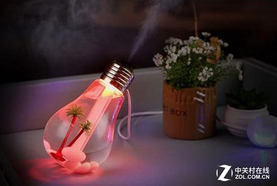 正在工作中的加湿器