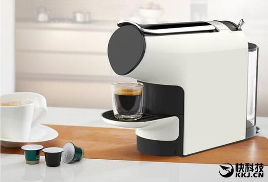 米家众筹产品心想胶囊咖啡机发布 399元\/9档浓