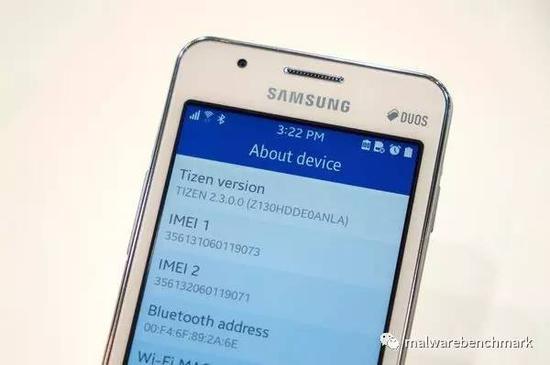 搭载 Tizen 操作系统三星 Z1