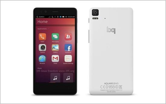 （BQ&nbsp;Aquarius E4.5 Ubuntu 版本）