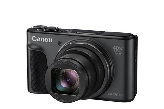 PowerShot SX730 HS的液晶监视器可实现向上翻转最大约180°