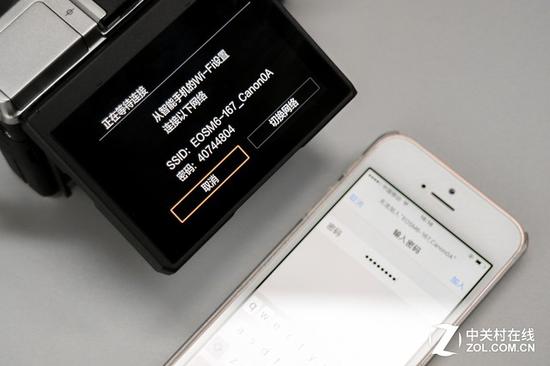 佳能EOS M6的连接功能非常丰富
