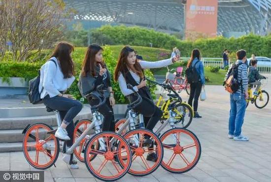 优拜单车怎么收费 ▲共享单车(资料图,图片来源:视觉中国)