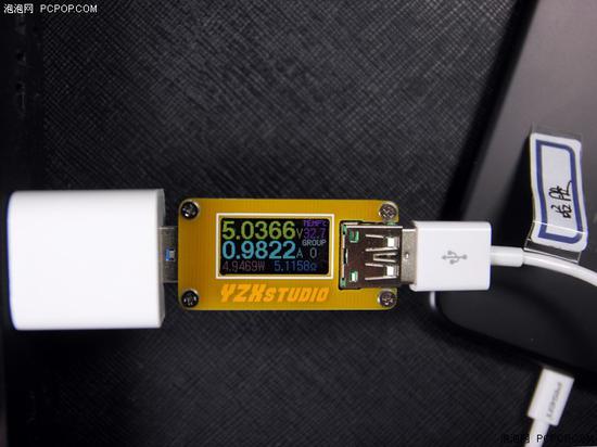 苹果手机数据线 品胜Lightning to USB数据线:5.0366V×0.9822A=4.9469W