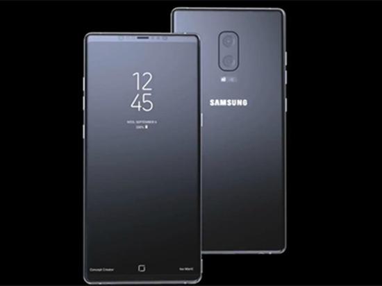大屏幕很诱人!三星Note8概念渲染图再曝光