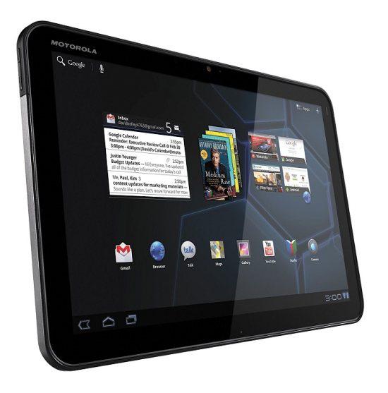 摩托罗拉首款Android平板电脑Xoom