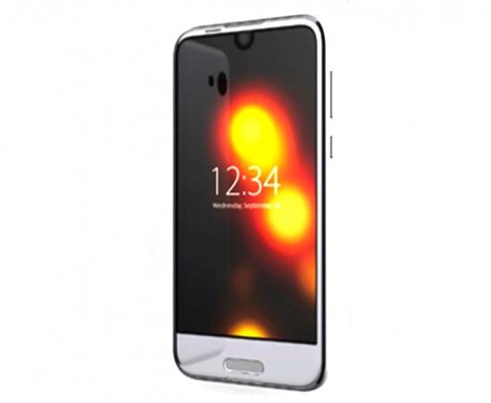 夏普全面屏新机谍照:摄像头竟在屏幕上