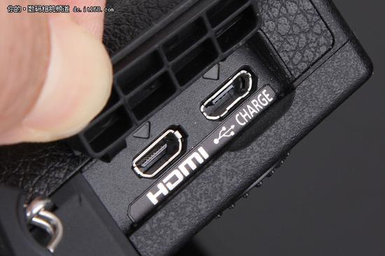 松下LUMIX GF9 HDMI接口和USB充电接口