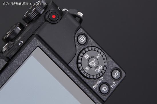 松下LUMIX GF9背部操作区 Fn2为快速设置按键