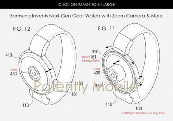 专利图曝光：三星智能穿戴设备又添新设计