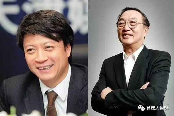 图：孙宏斌曾被认为是柳传志的接班人