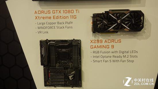 X299系列主板和AORUS GTX 1080 Ti