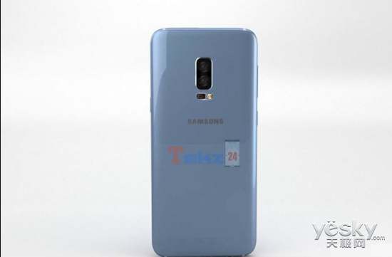 竖排双摄:三星Note8背部渲染图曝光