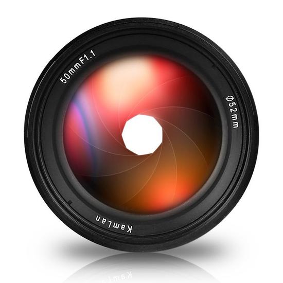 Kamlan\/SainSonic新款50mm f\/1.1无反相机镜头