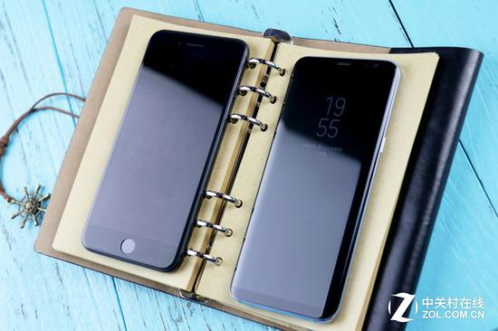 iPhone&nbsp;7&nbsp;Plus&nbsp;VS&nbsp;三星盖乐世S8+