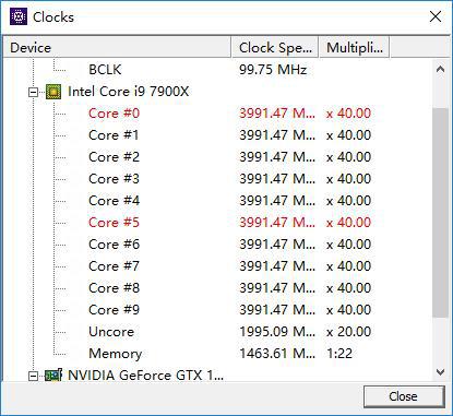 ↑↑↑节能模式下被限定在4.0GHz
