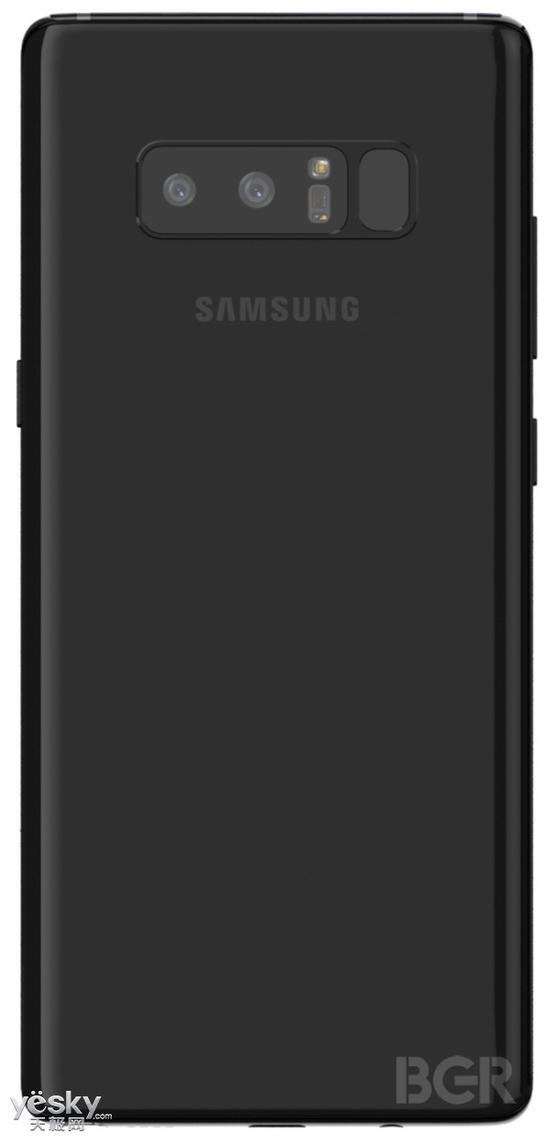 三星Galaxy Note 8全方位无死角渲染图曝光