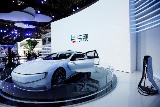 2016年北京车展上展出的乐视汽车 