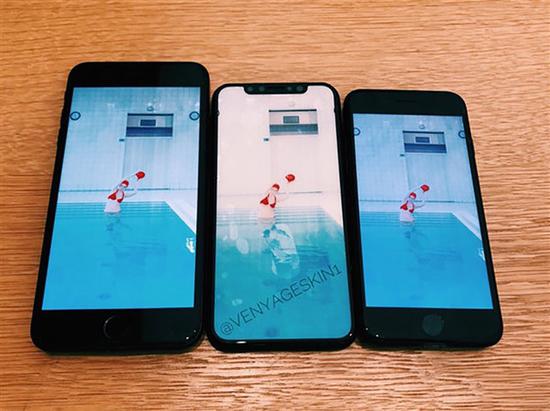 iPhone&nbsp;7s&nbsp;Plus、iPhone&nbsp;8、iPhone&nbsp;7s渲染图