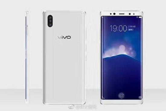 全面屏 + 3 顆主攝像鏡頭：更多 vivo Xplay 7 清晰渲染图曝光；首配屏下指纹识别技术！ 3