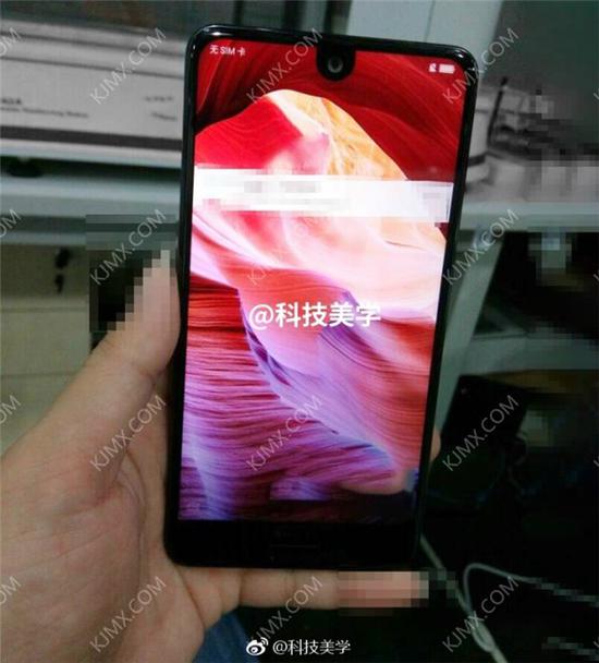 夏普AQUOS S2谍照(图片引自微博)