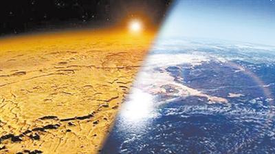 火星与地球地貌 火星与地球地貌