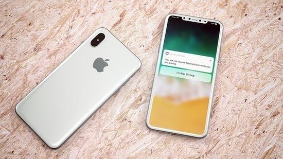 iPhone 8使用玻璃塑料混合透镜（图片来源businessinsider.com）