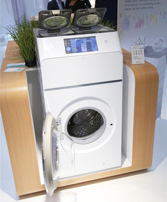 一机三筒洗衣机：专区分类洗护