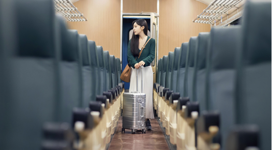 100%铝镁合金 米家定制90分金属登机箱发布售