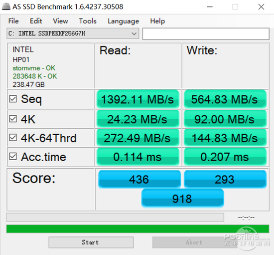 AS SSD Benchmark