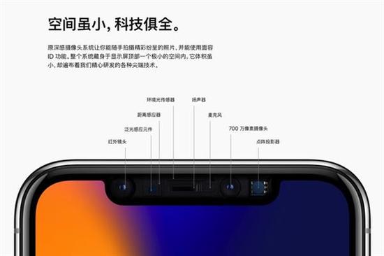 iphonex刘海深度解析刷脸全靠它