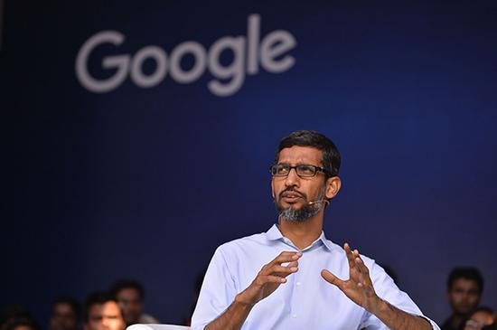 谷歌公司CEO桑达尔·皮查伊(Sundar Pichai)