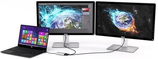 StarTech推雷电3转换器:接双4K显示器|显示器