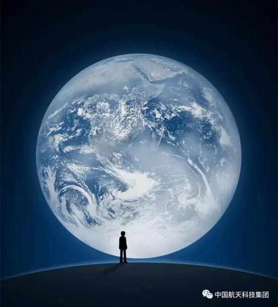 风云四号:微信登录画面换成了风云四号拍摄的地球图! 它的素材是一幅名为“蓝色弹珠”的