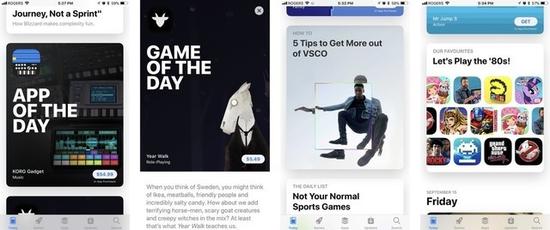 iOS 11 App Store（图片引自iMore）