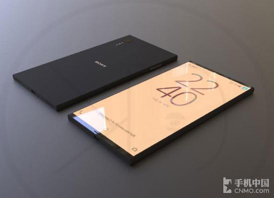 先前网上流传的Xperia XZ1概念设计图