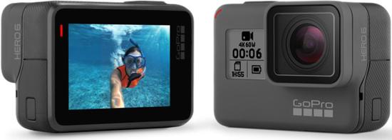 hero6:GoPro发Hero 6 Black:换芯片支持4K/60fps售500美元