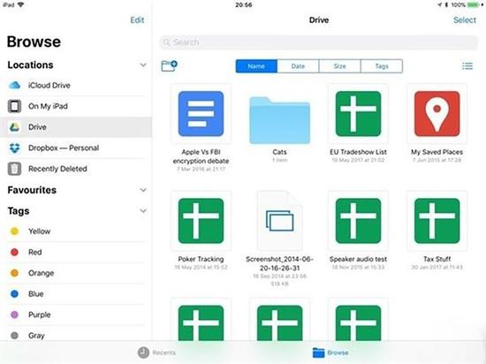 iOS版Google Drive获得更新 整合文件应用|谷歌