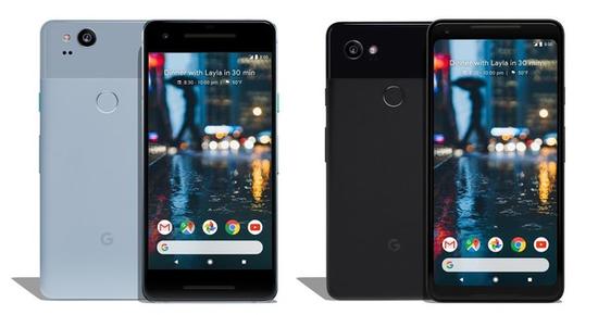 Pixel 2；Pixel 2 XL