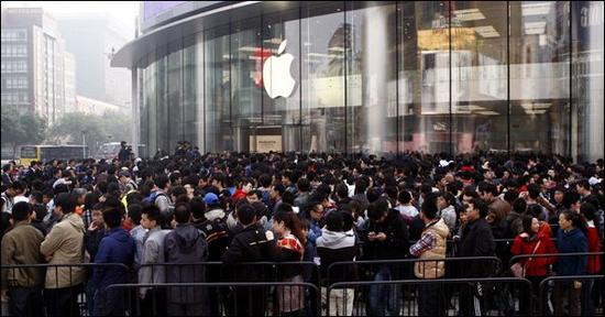 苹果零售店(图片来自百度)