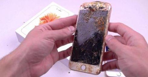 手机爆炸(图片来源网络)